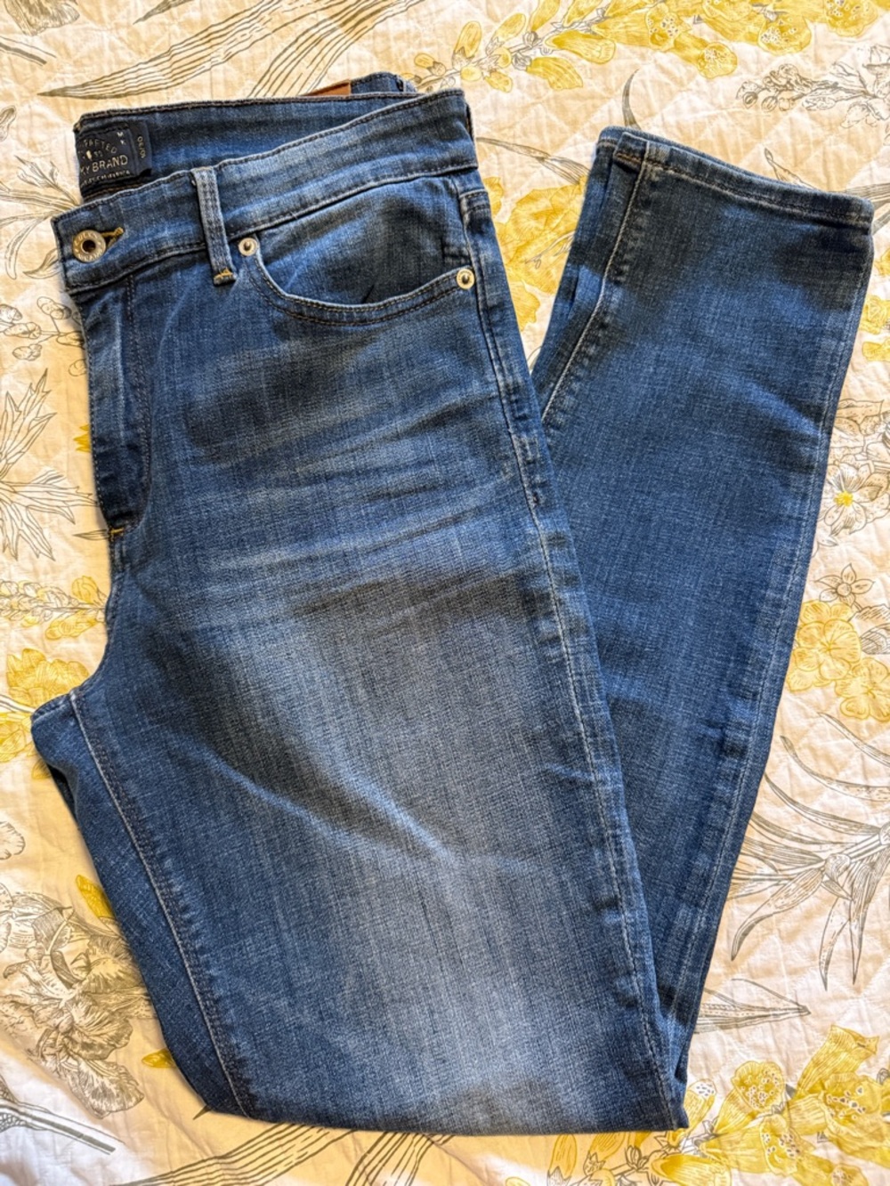 Lucky Brand Ava Skinny Jeans - Medium Blue Denim - Picture 4 of 6